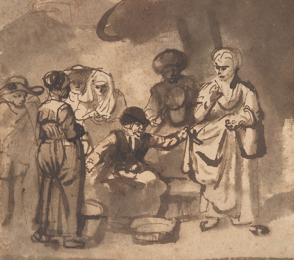 The Scolding Fishwife (17th century)