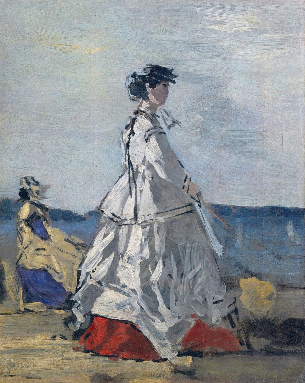 Princess Pauline Metternich on the Beach (ca. 1865–67)