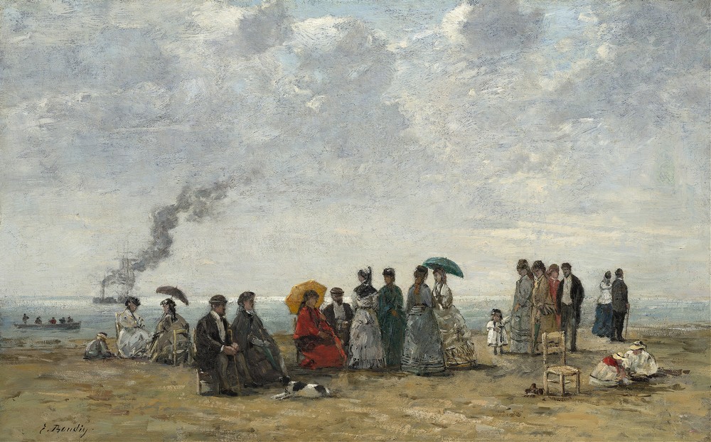 Figures on the Beach (c. 1867-1870)