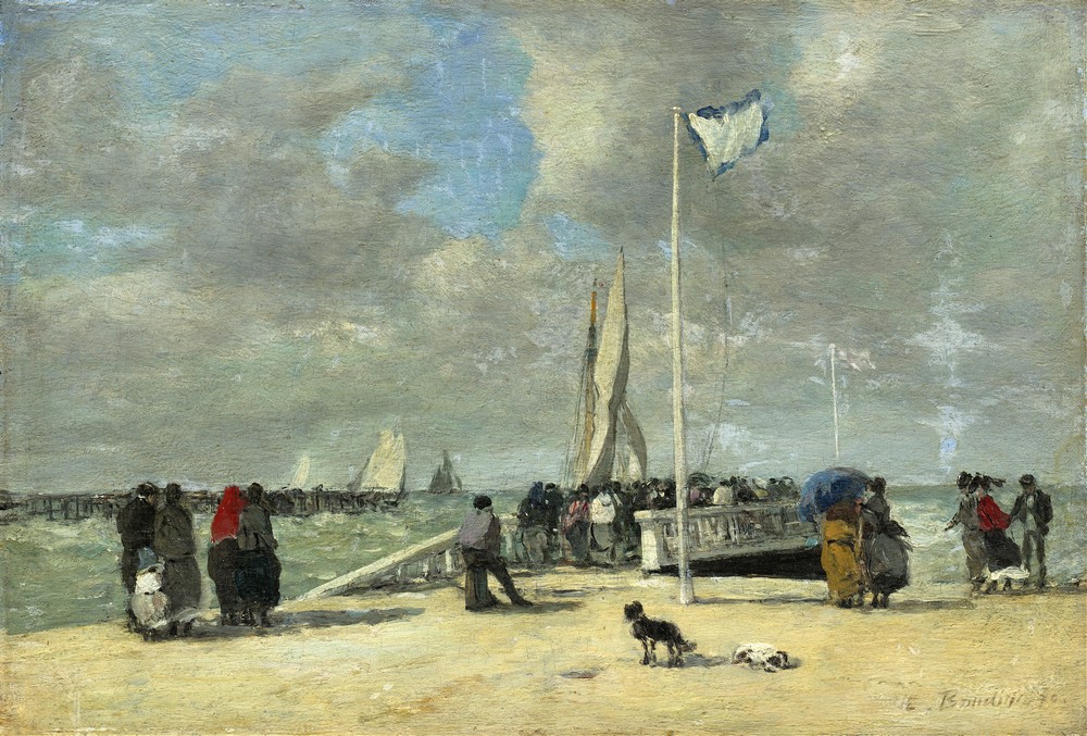 On the Jetty (c. 1869-1870)