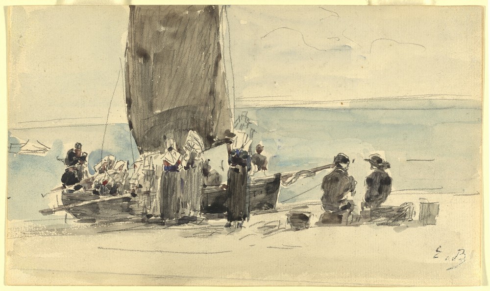 Loading the Boats (c. 1875)