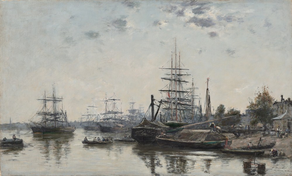 View of Bordeaux, from the Quai des Chartrons