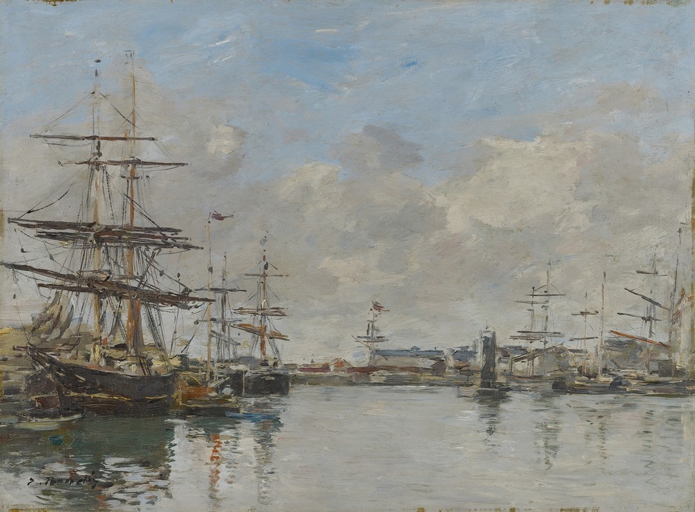1824–1898 The Harbor of Le Havre (ca. 1885–90)