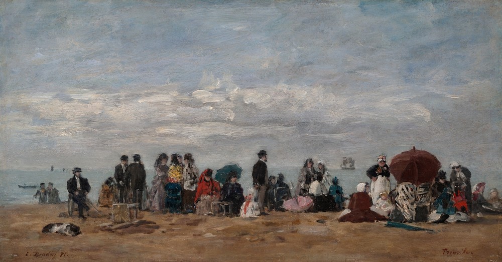The Beach at Trouville