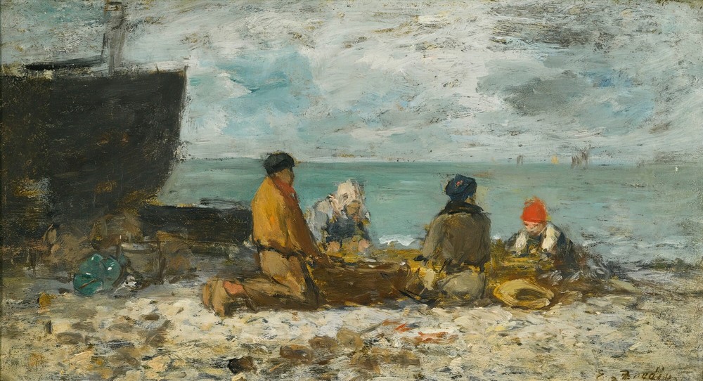 Berck. La Plage (circa 1875-78)