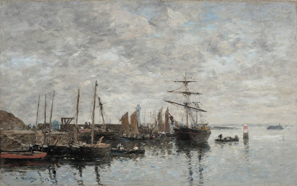 Portrieux, Le Port (ca 1874)