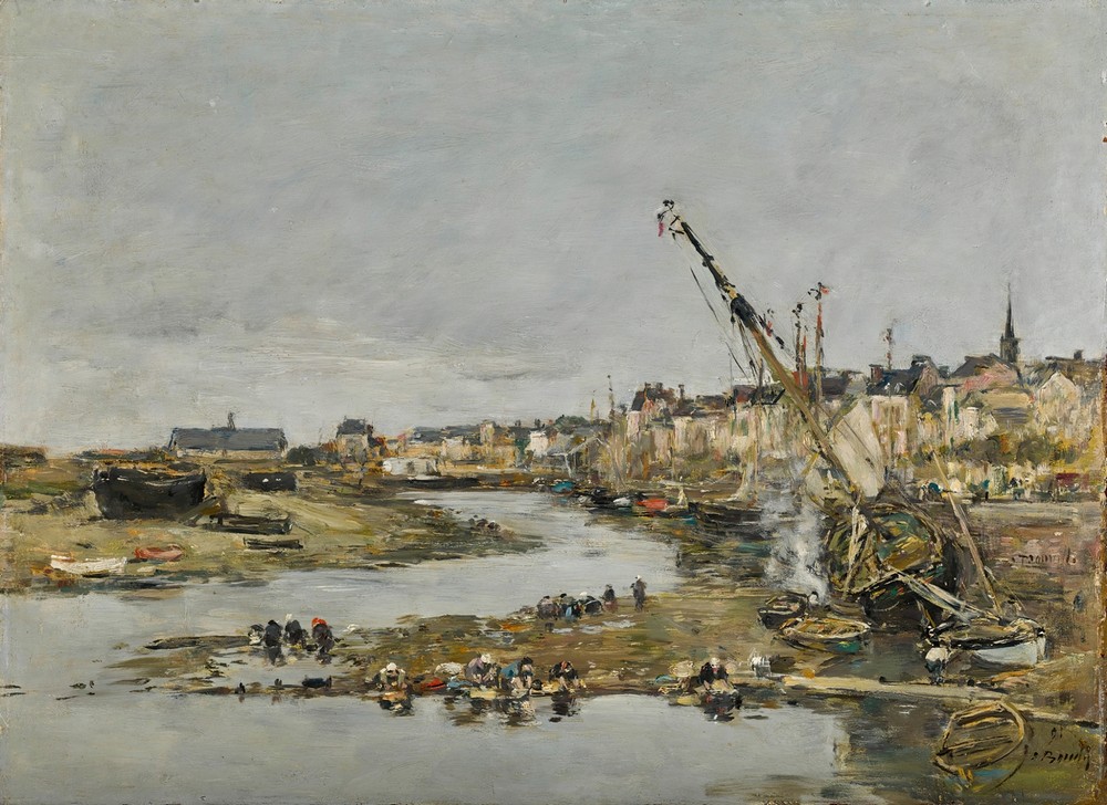 Trouville. Le port