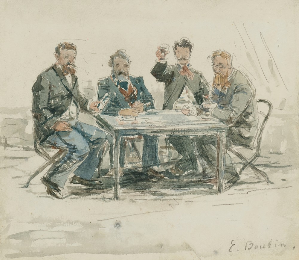 À la ferme Saint-Siméon (Jongkind, Émile van Marcke, Claude Monet et le ‘père Achard’)