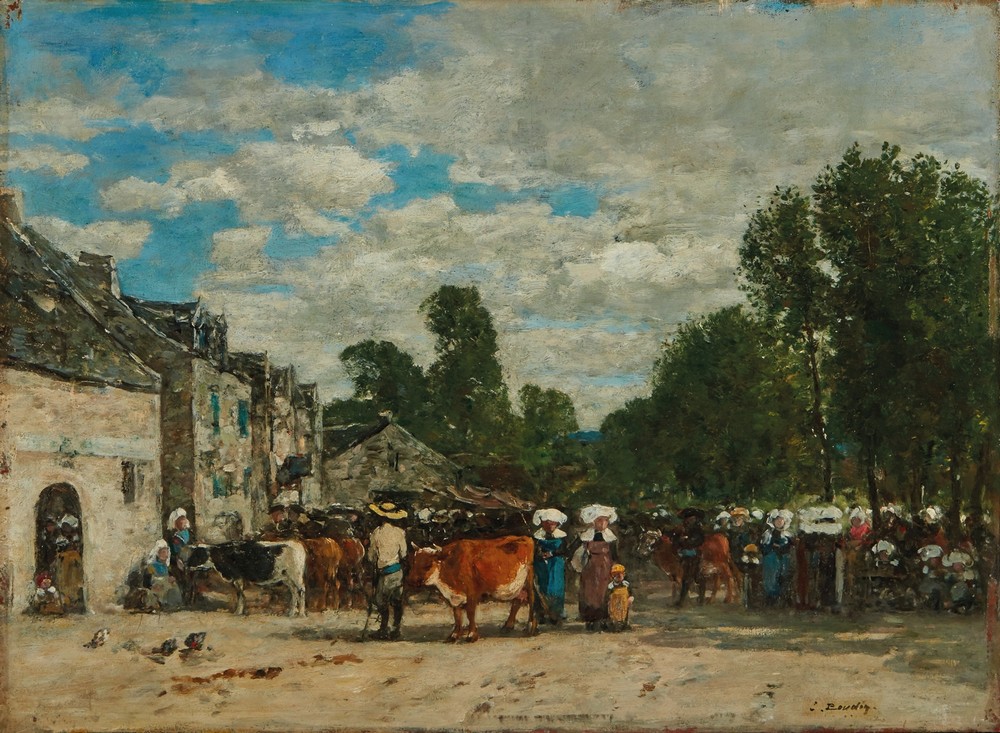 Foire en Bretagne (1865-70)