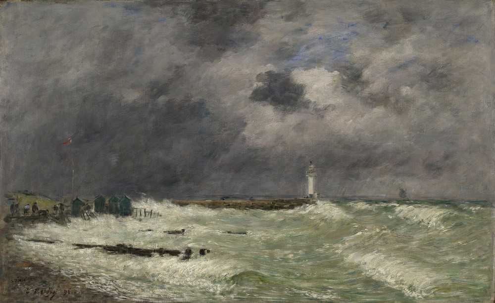Coup de vent devant Frascati, Le Havre