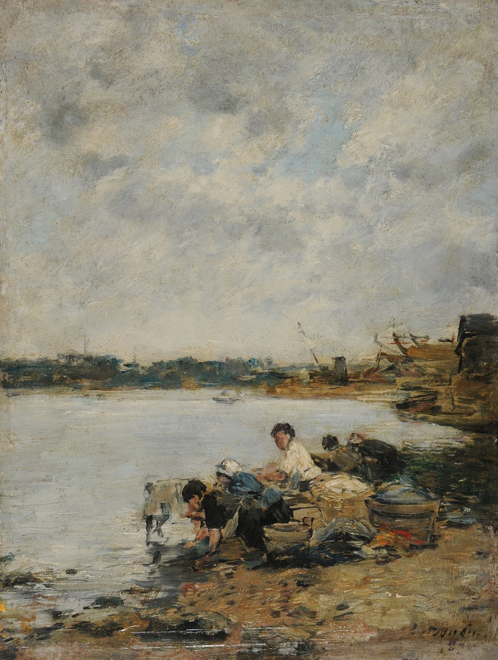 La Touques, le matin