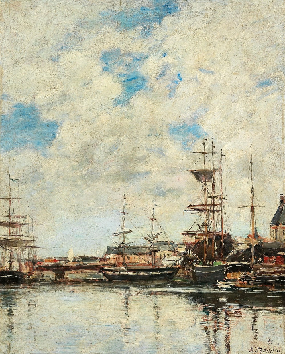 Dunkerque, voiliers à quai