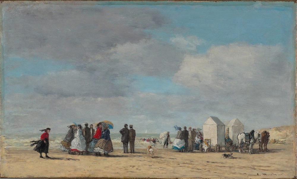 The Beach at Trouville