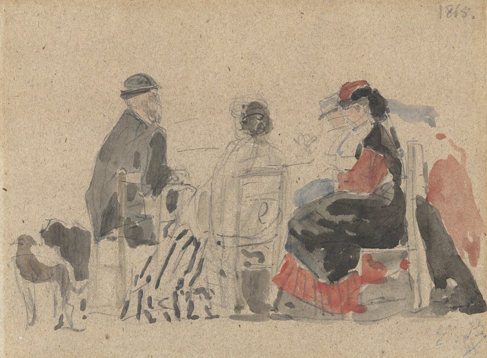 Conversation on the Beach