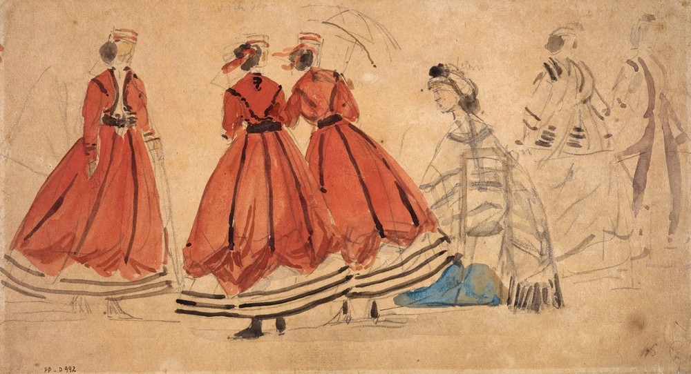 Etude de costumes (19th century)