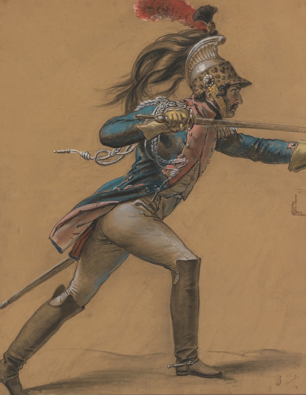 A French Dragoon, Study for ‘The Revolt of Cairo’ (ca. 1809)