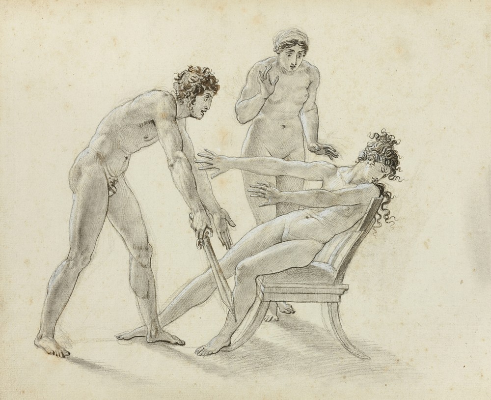 Hermione Rejecting Orestes (c. 1799)