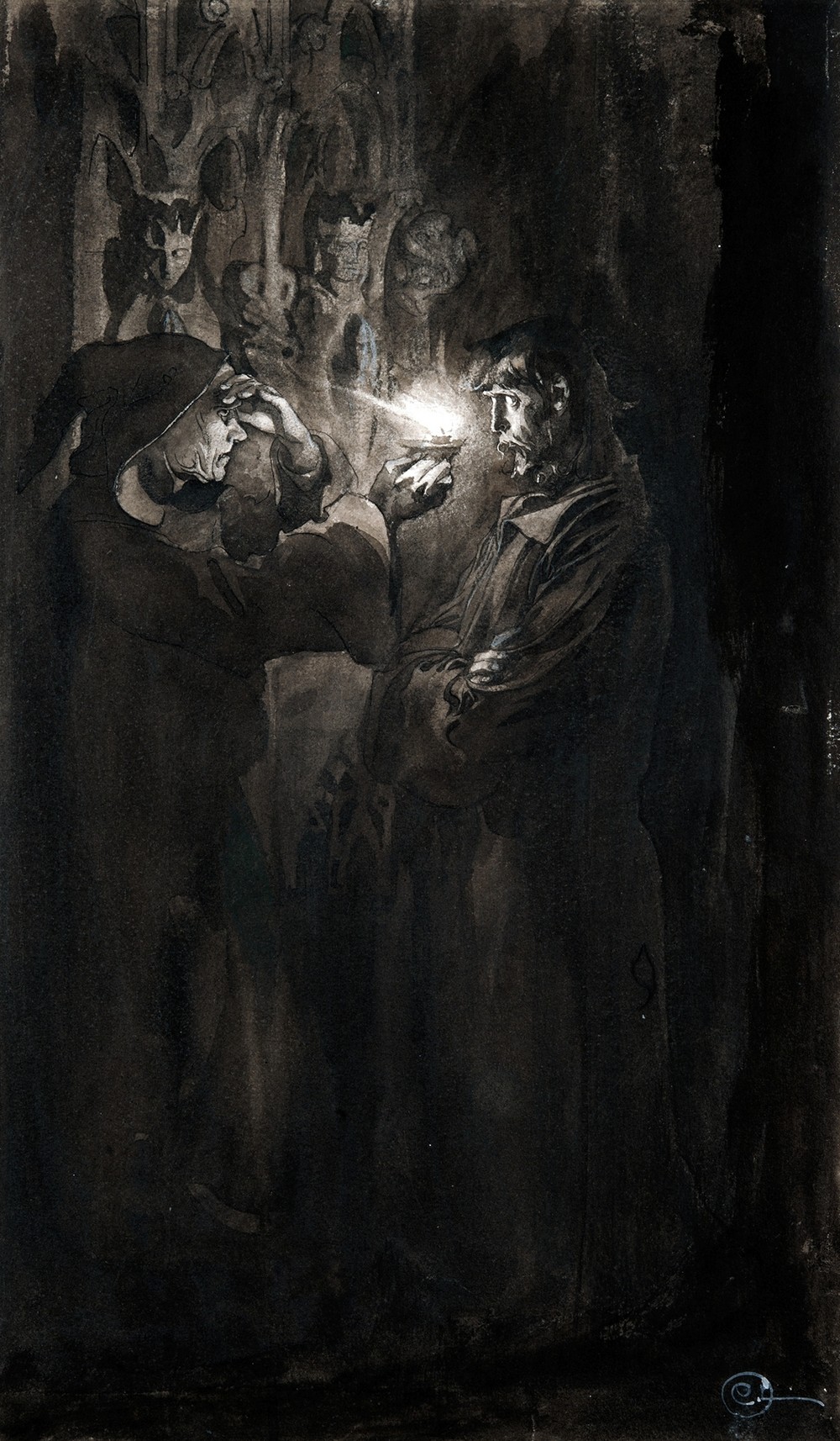 Illustration to ‘Singoalla,The Wind Is My Lover’ by Viktor Rydberg