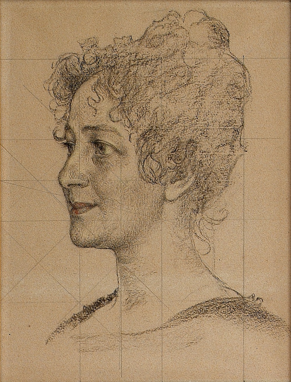 Head Study Mrs. Signe Thiel