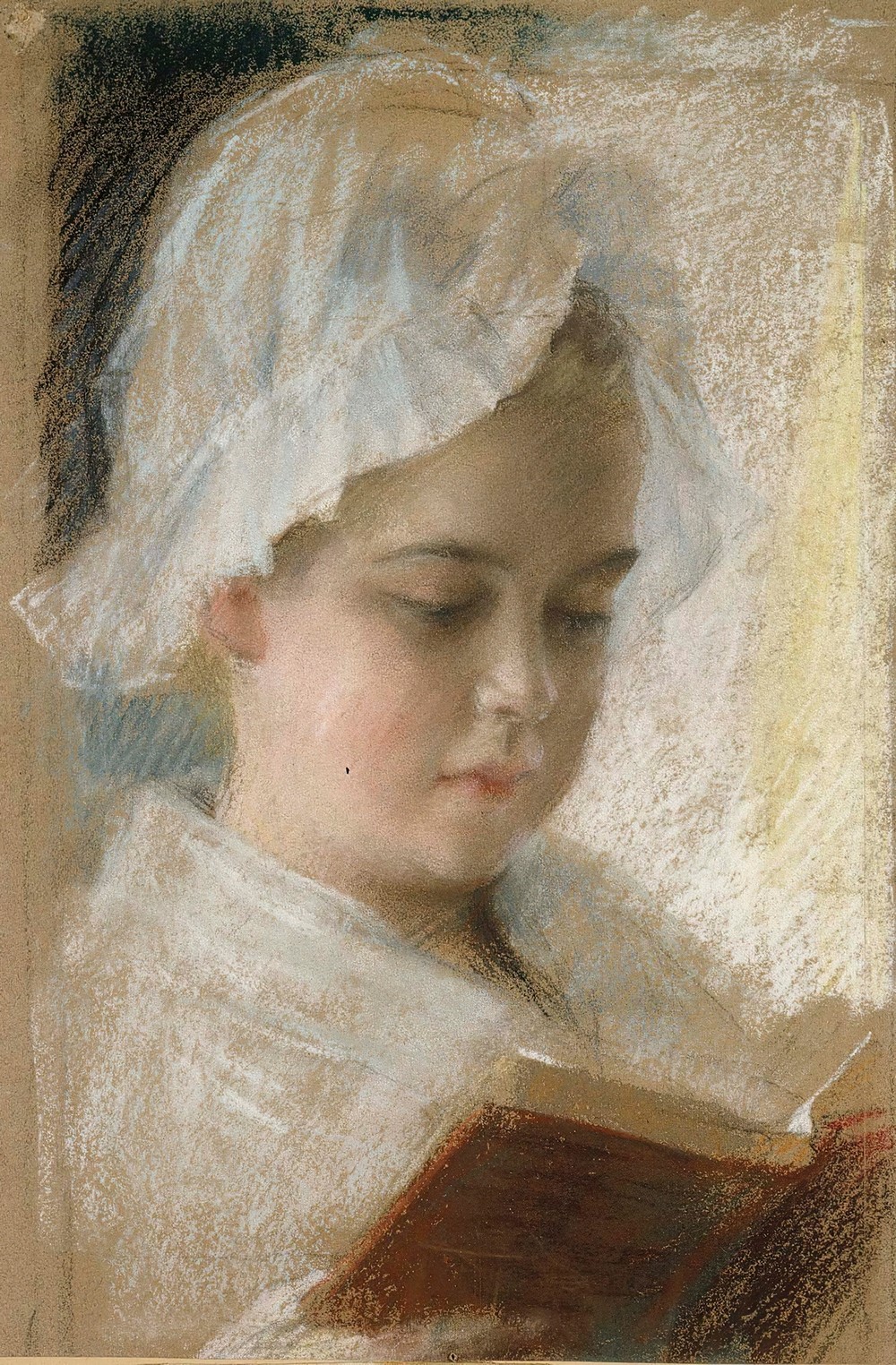 Portrait of Berta Edelfelt, study