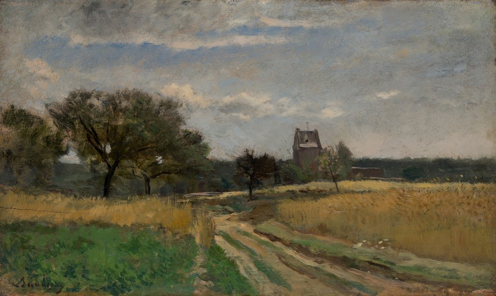Landscape along a Country Road (ca. 1860)