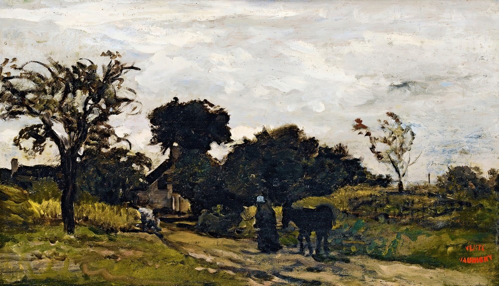 Peasant Woman On A Path
