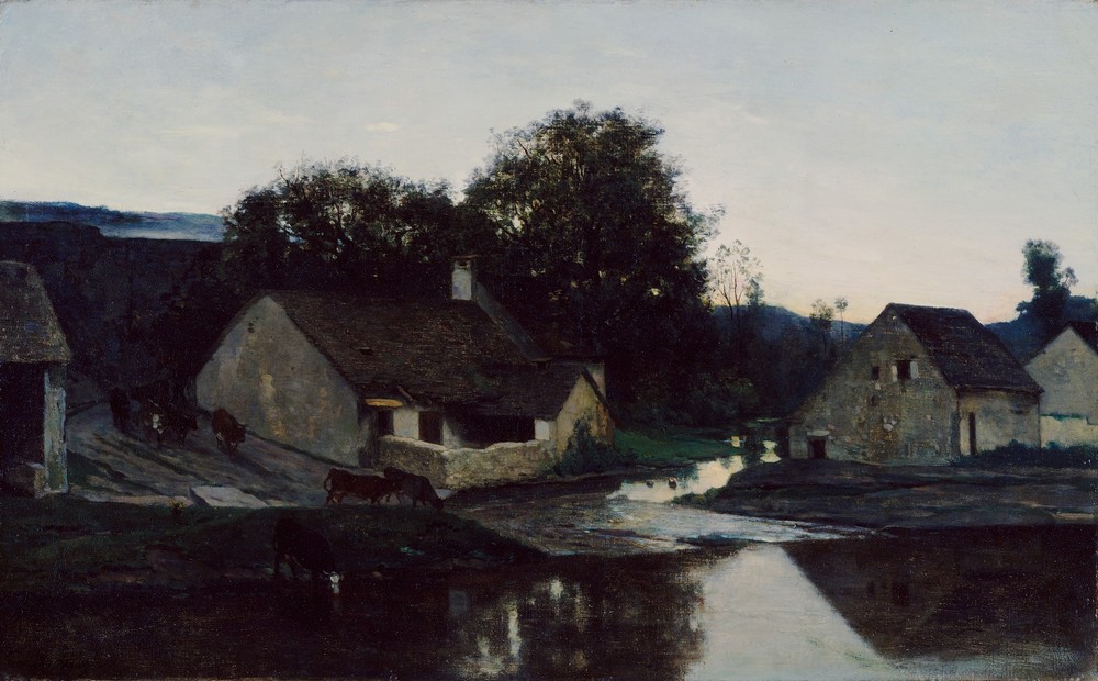 The Hamlet of Optevoz (ca. 1852)