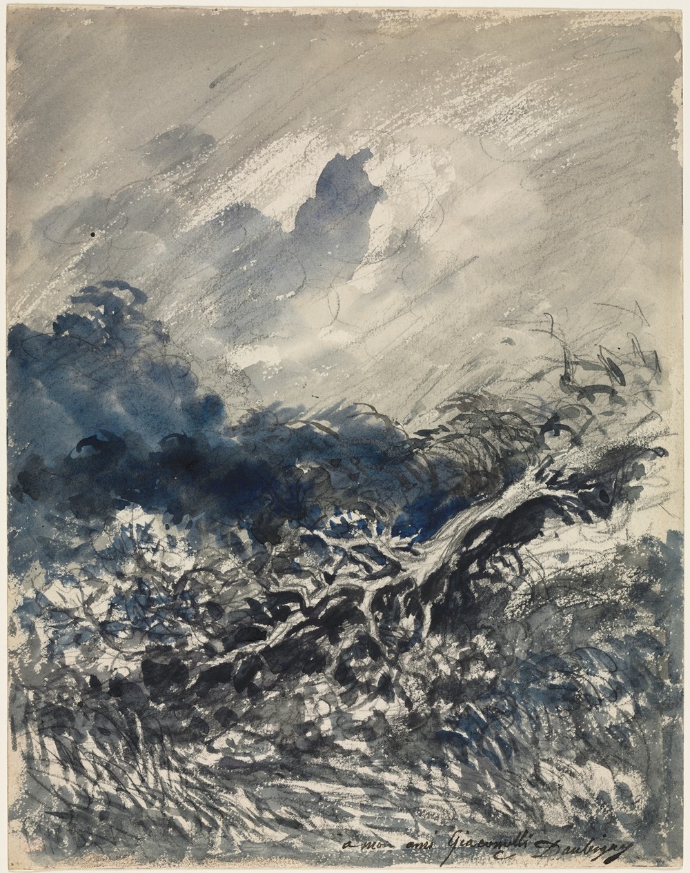 The Oak Tree and the Reed (c. 1873)