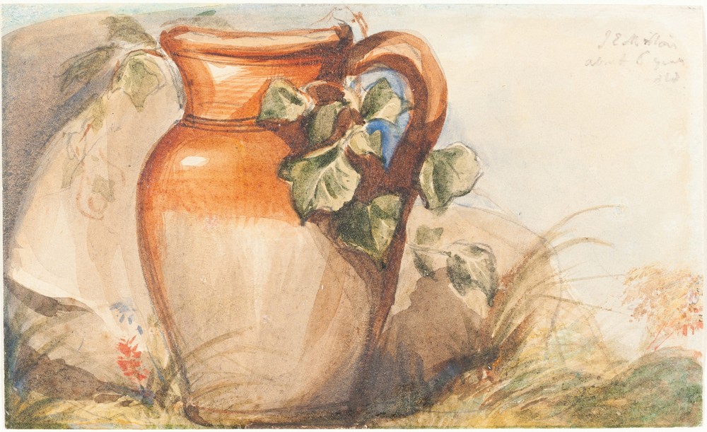 Study of a Pottery Jug (c. 1842)