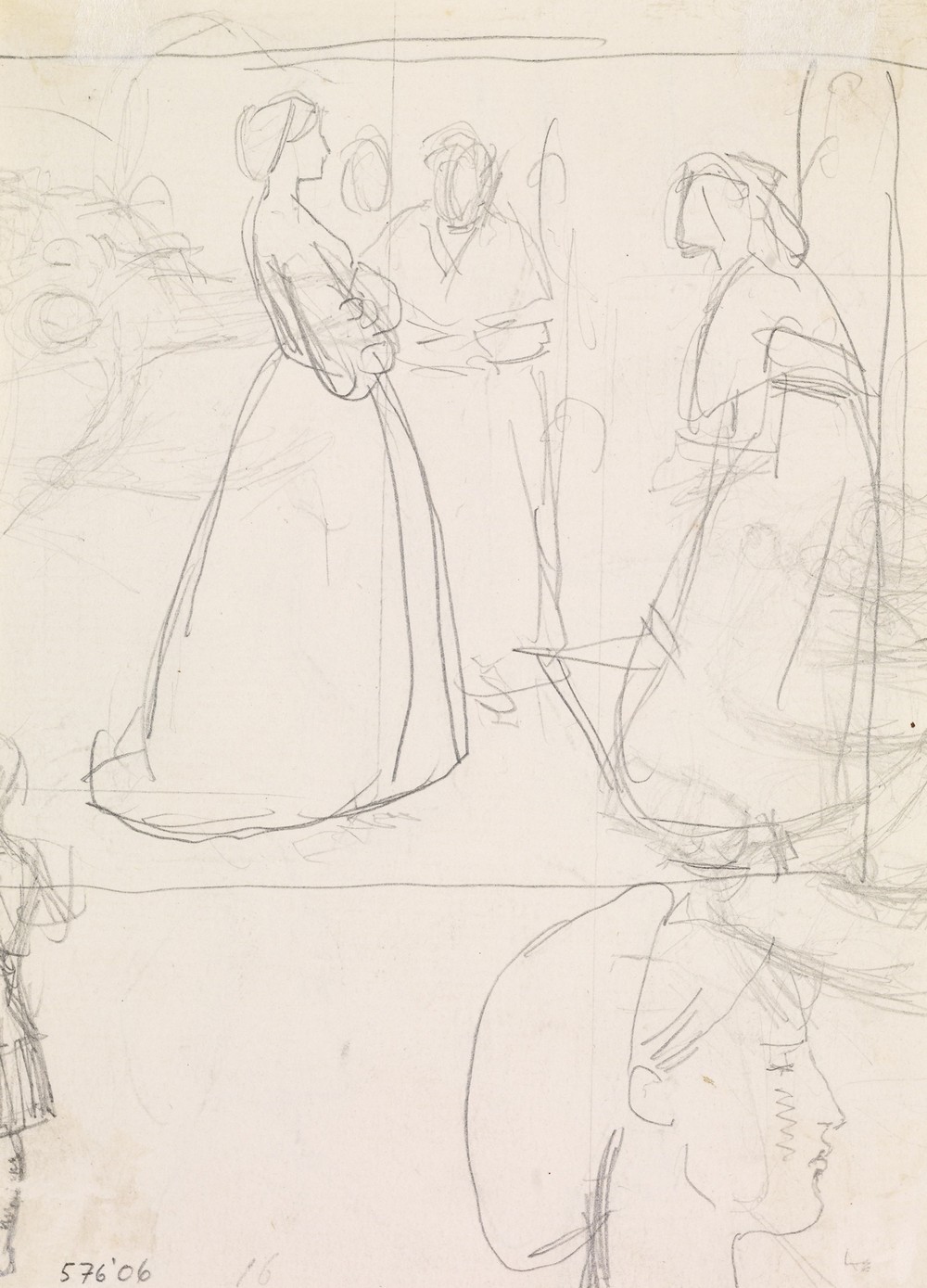 Christina Rossetti’s Maude Clare – Figure and Head Studies