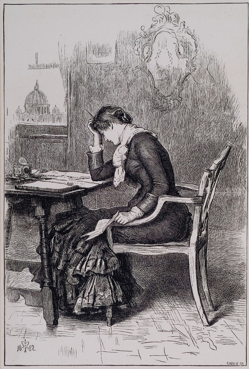 Kept in the Dark – When the Letter was completed she found it to be one which she could not send
