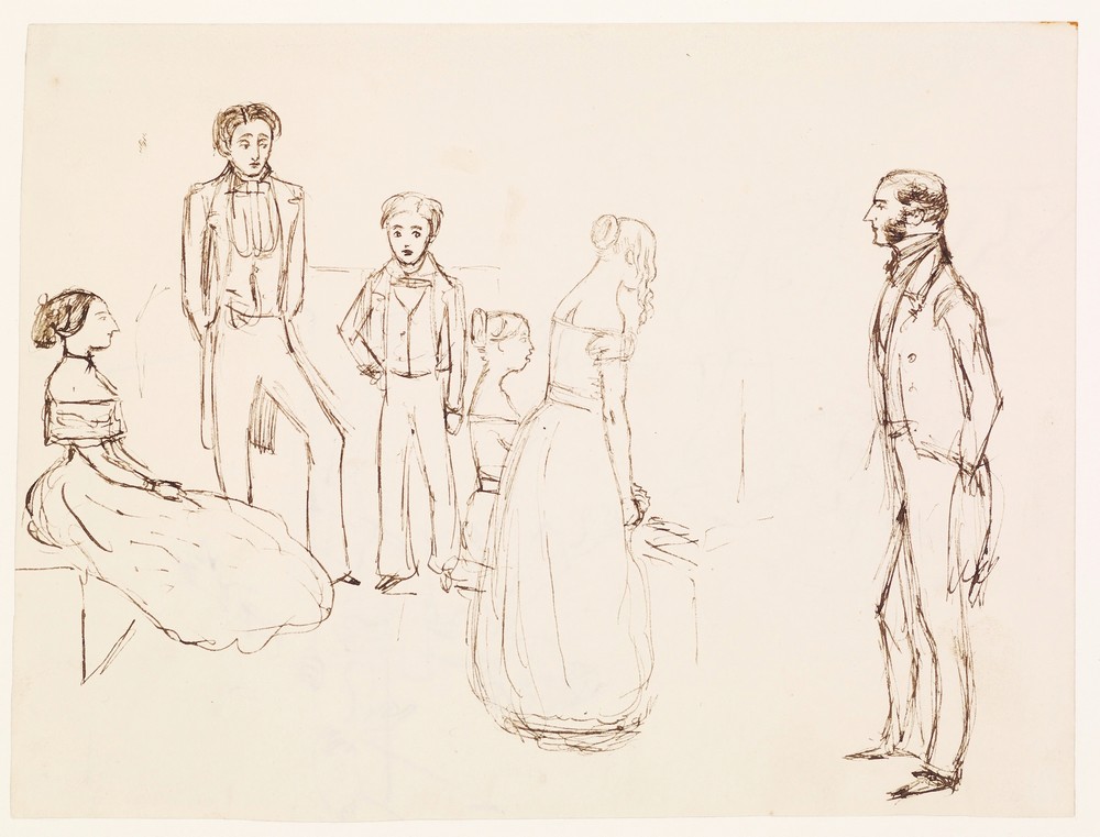 Sketch of an Evening Party (1850-51)