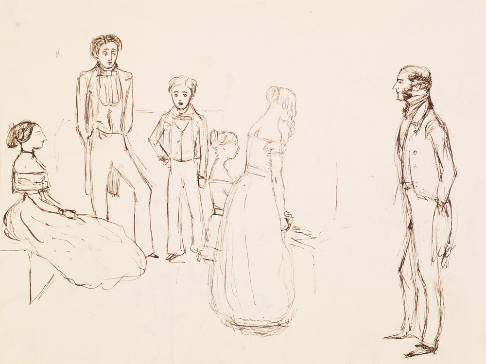 Sketch of an Evening Party (1850-51)