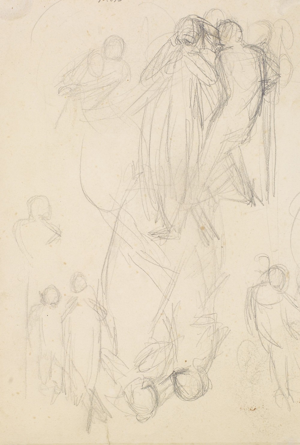 The Escape of a Heretic – Sketch of the Girl and her Lover