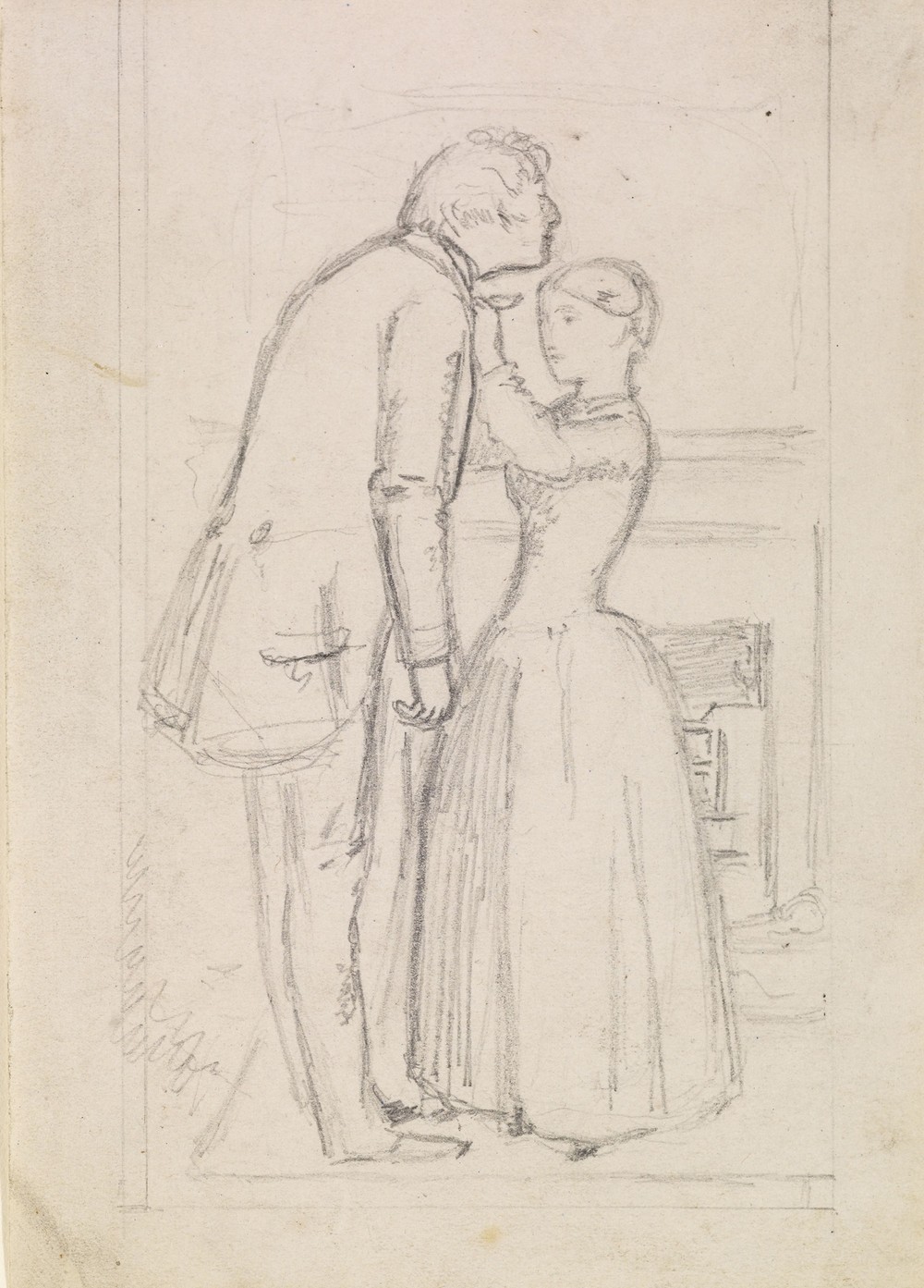 Wilkie Collins’s Mr Wrays Cash-Box – Figure Sketch (1851-52)