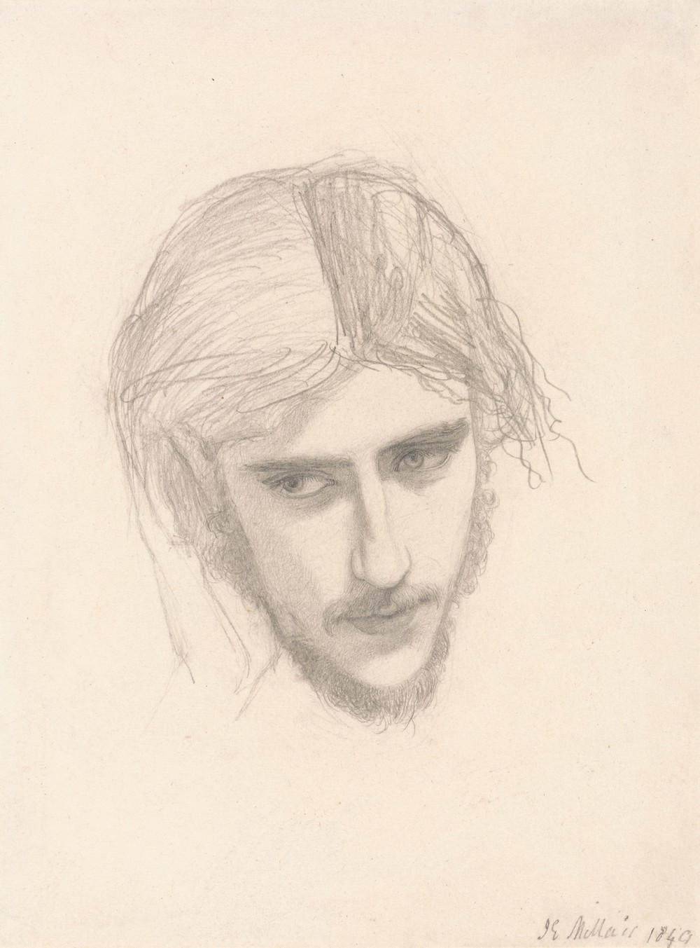 Study for the Head of Ferdinand in ‘Ferdinand Lured by Ariel’