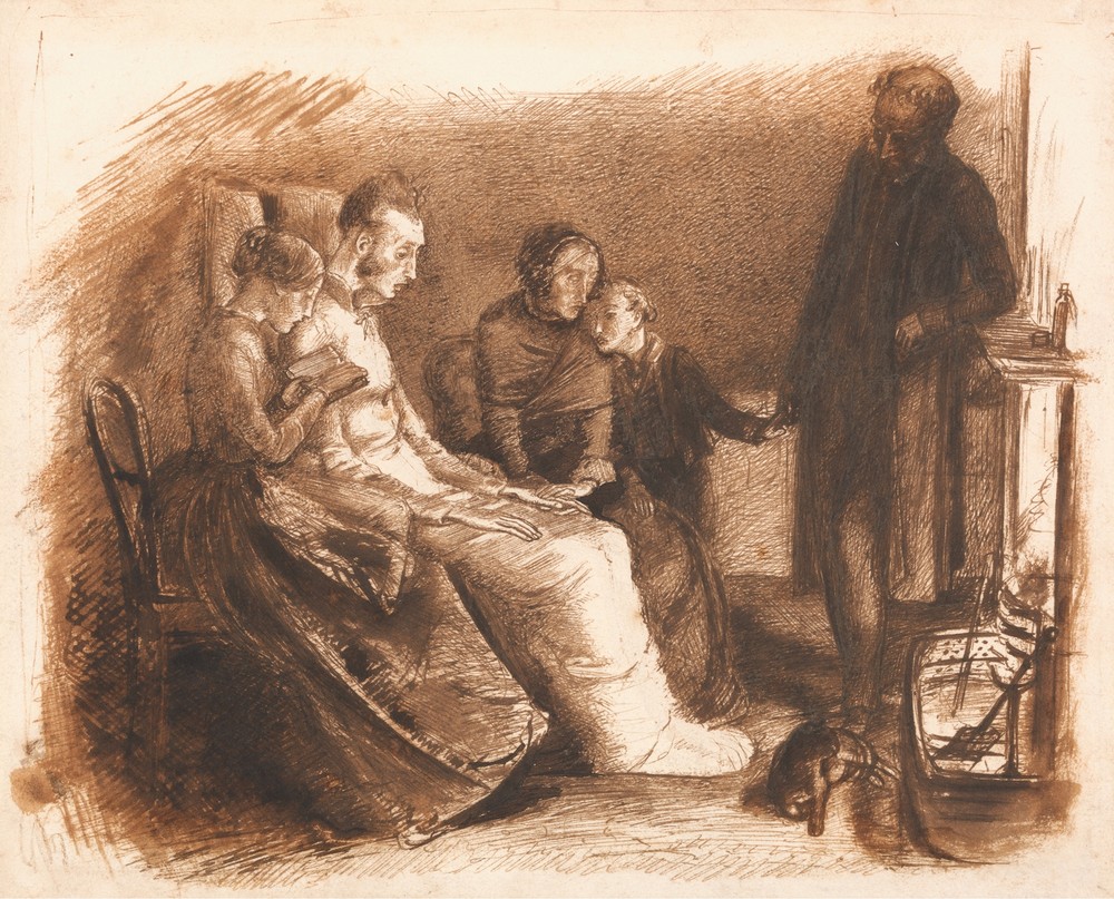 The Dying Man (ca. 1853)