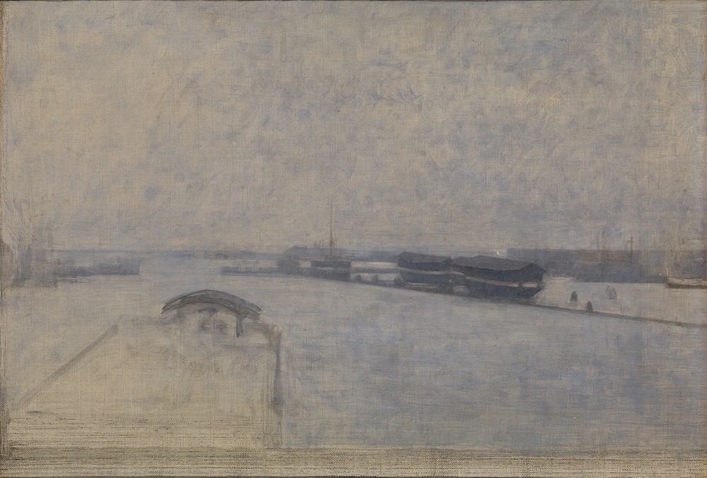 The Harbour of Copenhagen seen from Kvæsthusgade