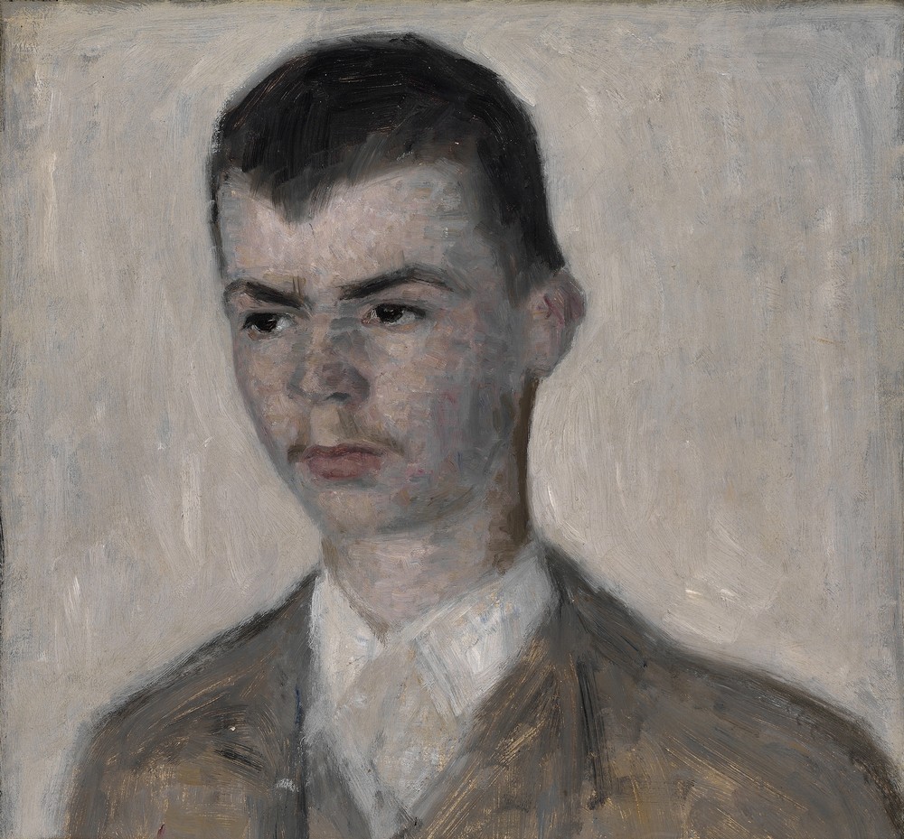 Portræt af kunstnerens bror, Svend Hammershøi