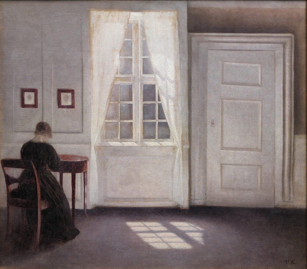 A Room In The Artist’s Home In Strandgade, Copenhagen, With The Artist’s Wife