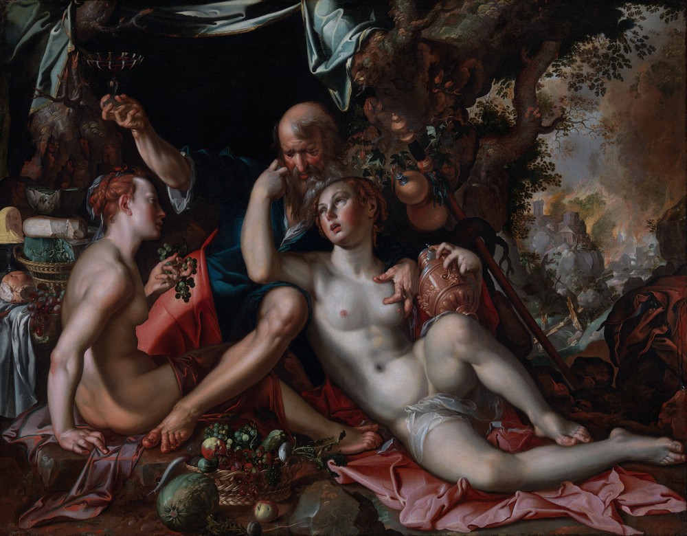 Lot and His Daughters (circa 1597-1600)
