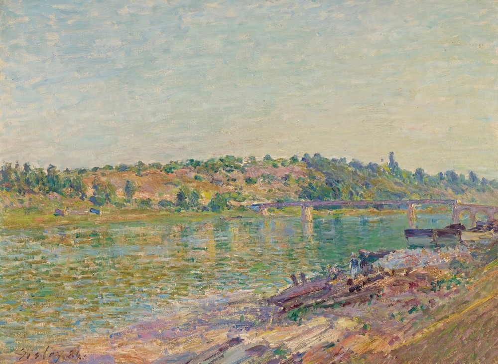 Les Coteaux De La Celle-Sous-Moret, Vus De Saint-Mammès