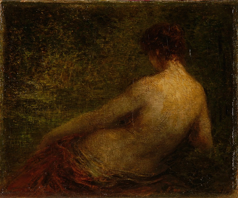 Femme nue de dos