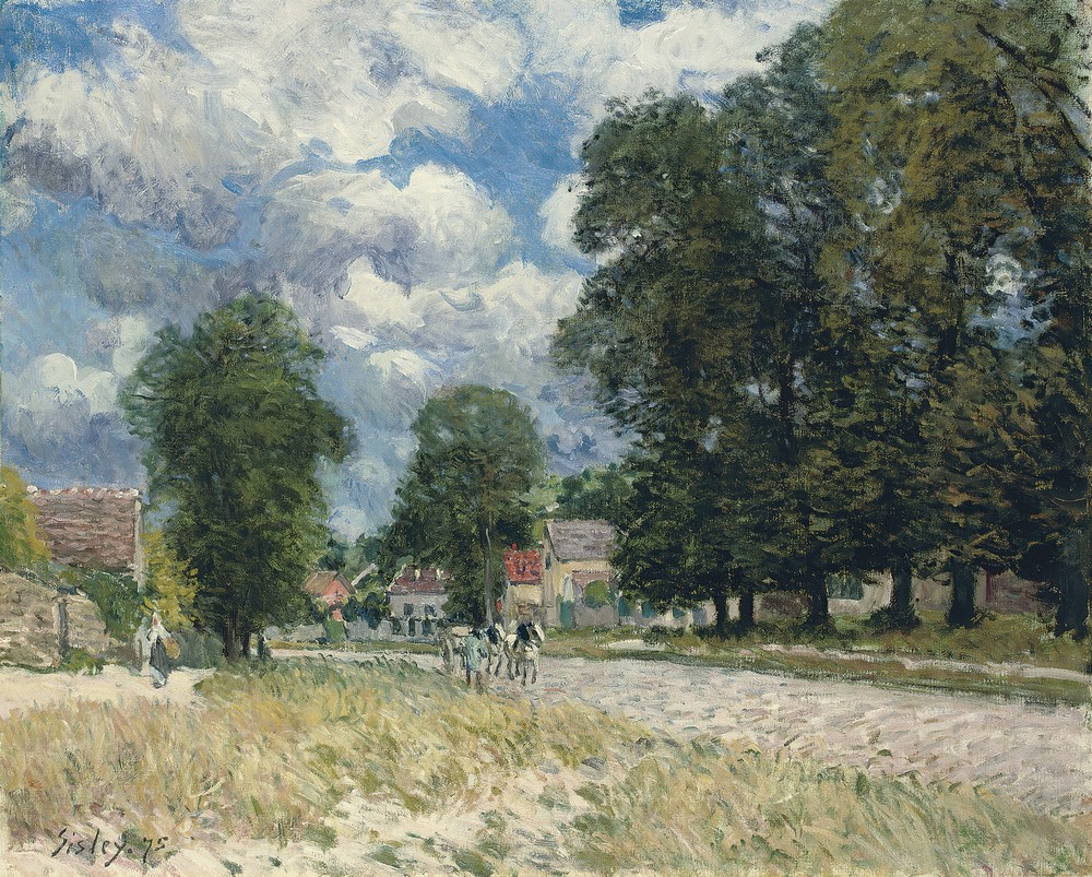 La route de Marly-le-Roi