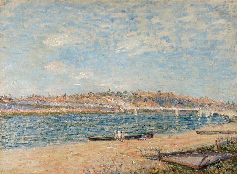 La Berge À Saint-Mammès (circa 1884)