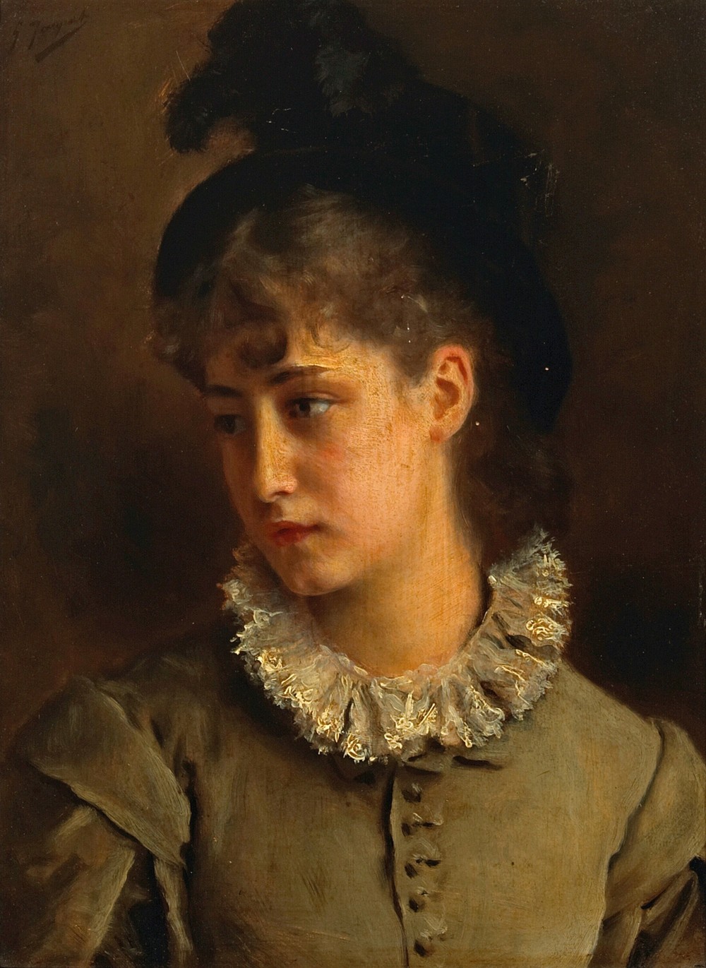 A solemn beauty