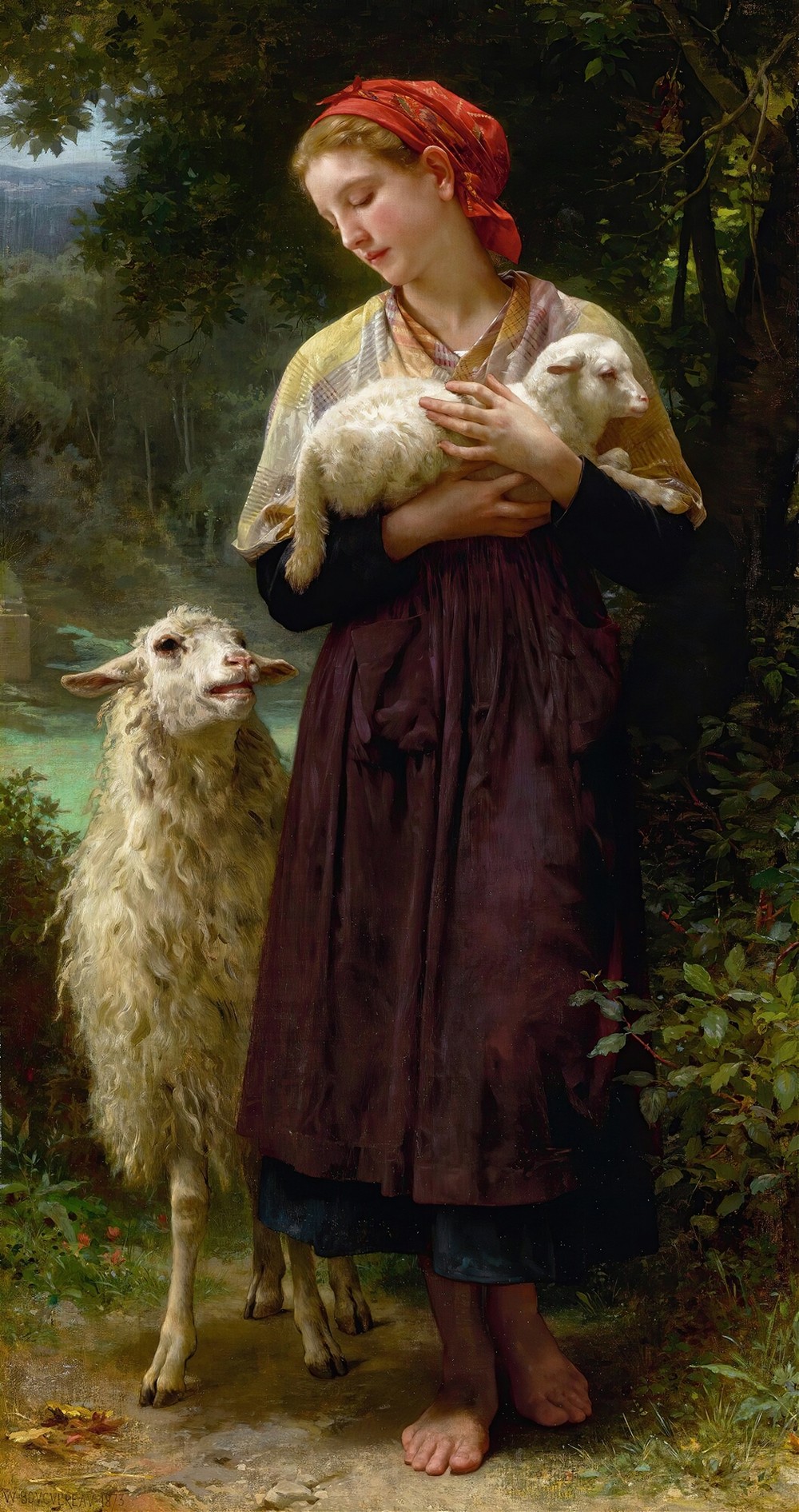 L’agneau Nouveau-Né (The Newborn Lamb)