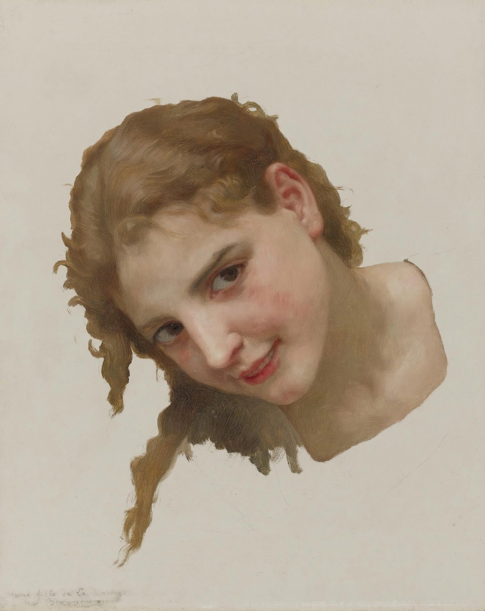 Jeune fille de la rochelle (study for le gué)