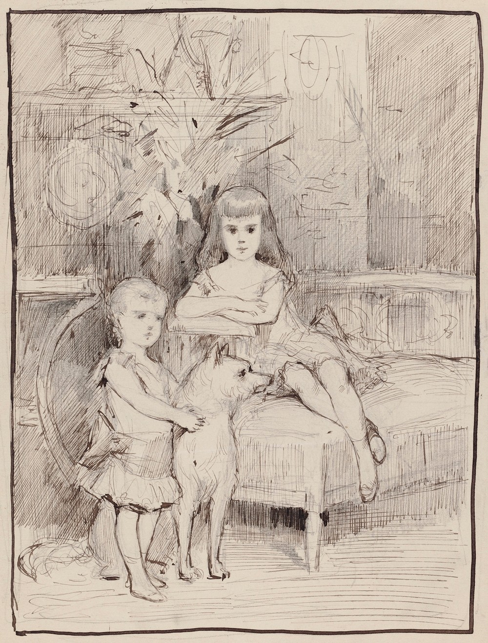 Study, Michael and Xenia, Children of Alexander III