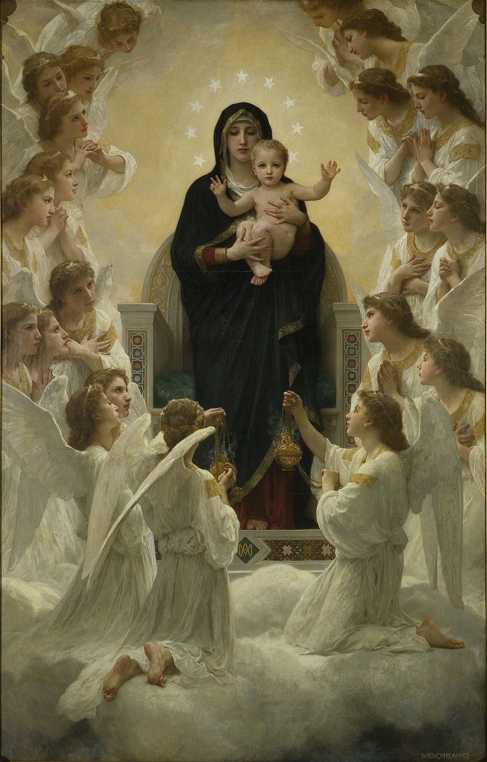 La Vierge aux anges